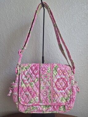 Vera Bradley Petal Pink Lindsay Crossbody Bag